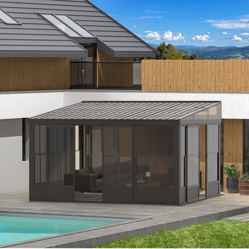 Domi x14 sunroom wall - domi, 12'x14'